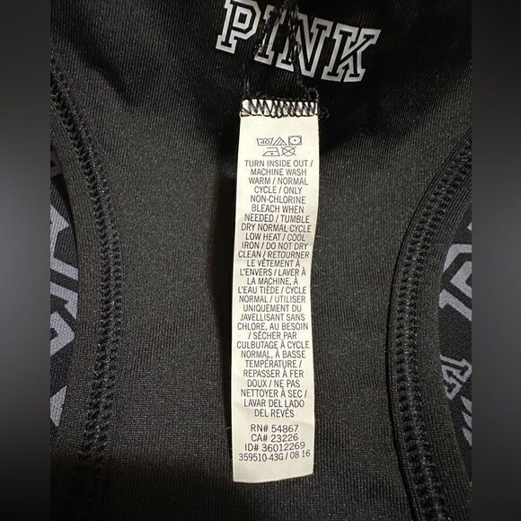 Victorias Secret PINK High-Neck Reversible Unlined Sport Sports
Bra size… - Picture 5 of 15
